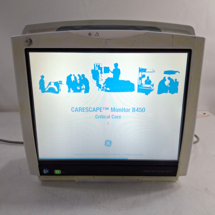 GE Healthcare Carescape B450 Patient Monitor
