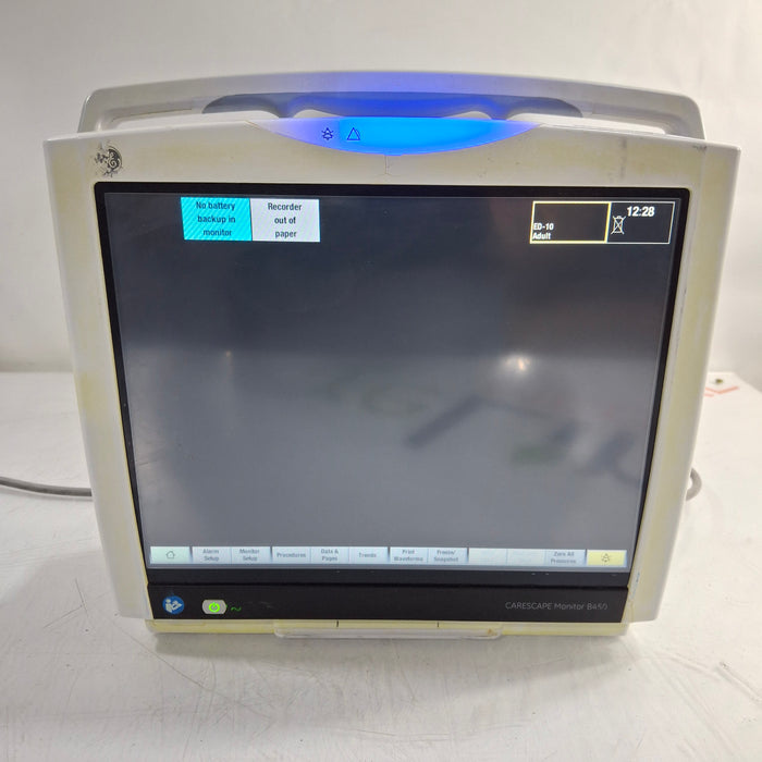 GE Healthcare Carescape B450 Patient Monitor
