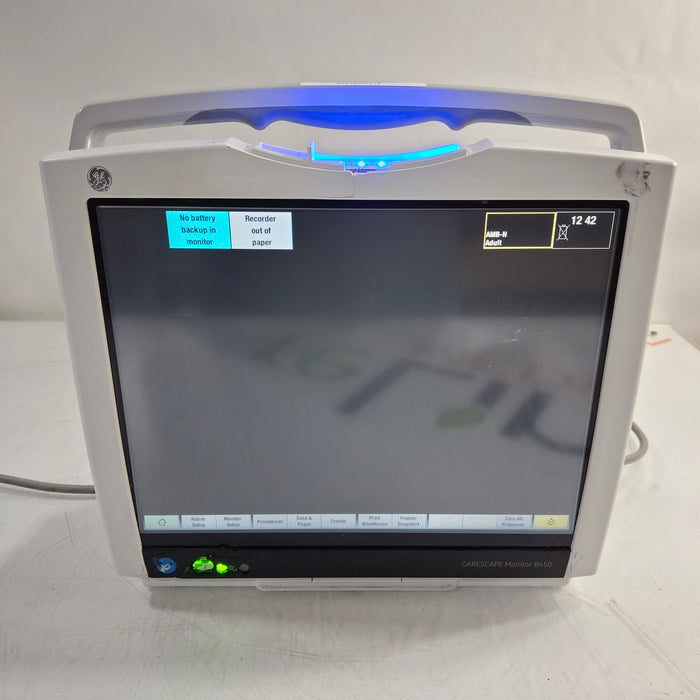 GE Healthcare Carescape B450 Patient Monitor