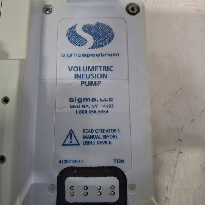 Baxter Sigma Spectrum 6.05.14 with A/B/G/N Battery Infusion Pump