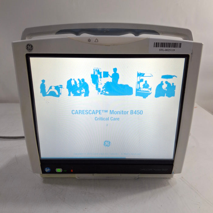 GE Healthcare Carescape B450 Patient Monitor