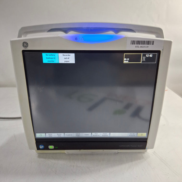 GE Healthcare Carescape B450 Patient Monitor