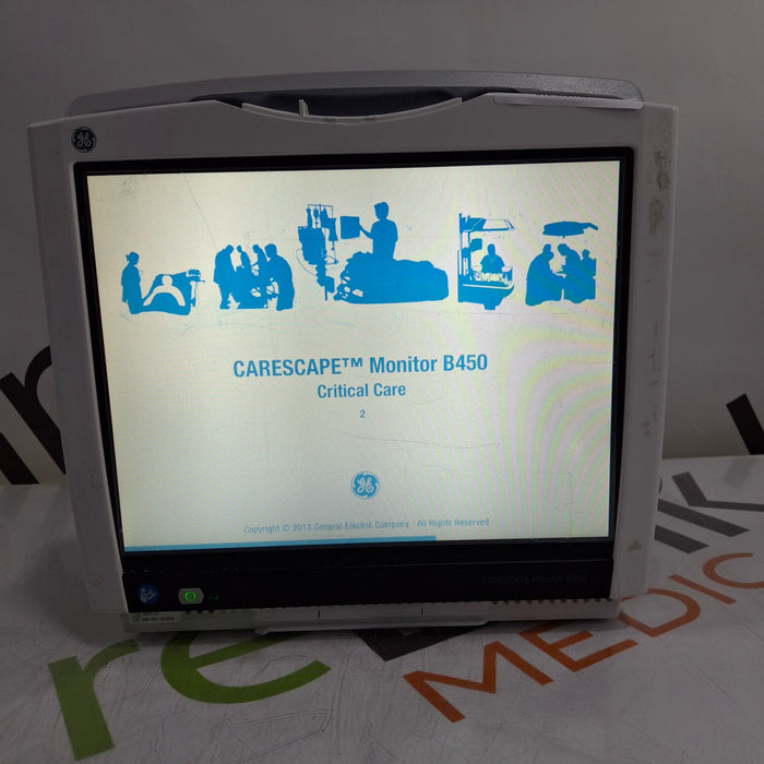 GE Healthcare Carescape B450 Patient Monitor