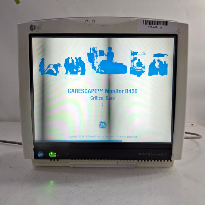 GE Healthcare Carescape B450 Patient Monitor