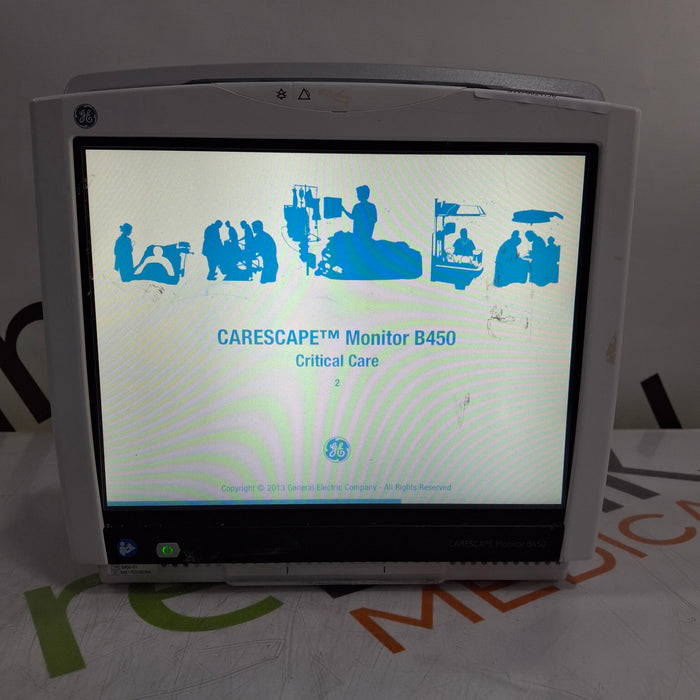 GE Healthcare Carescape B450 Patient Monitor
