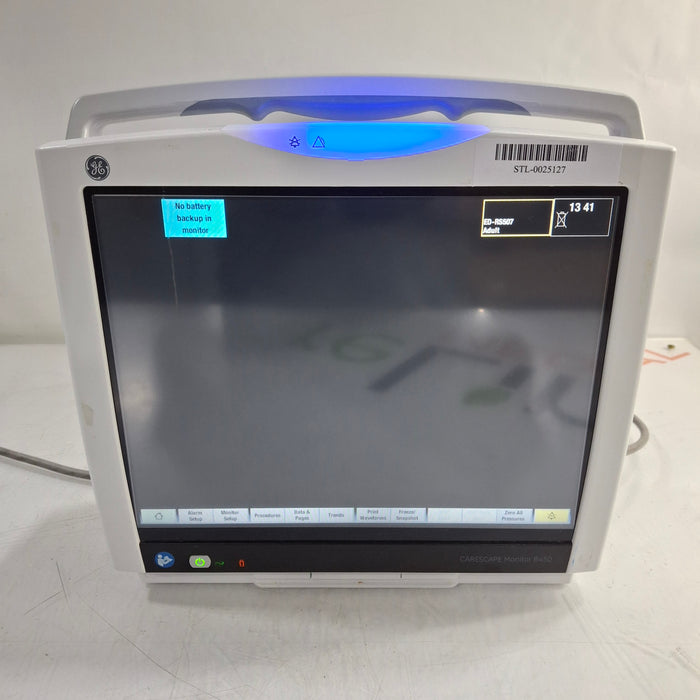 GE Healthcare Carescape B450 Patient Monitor