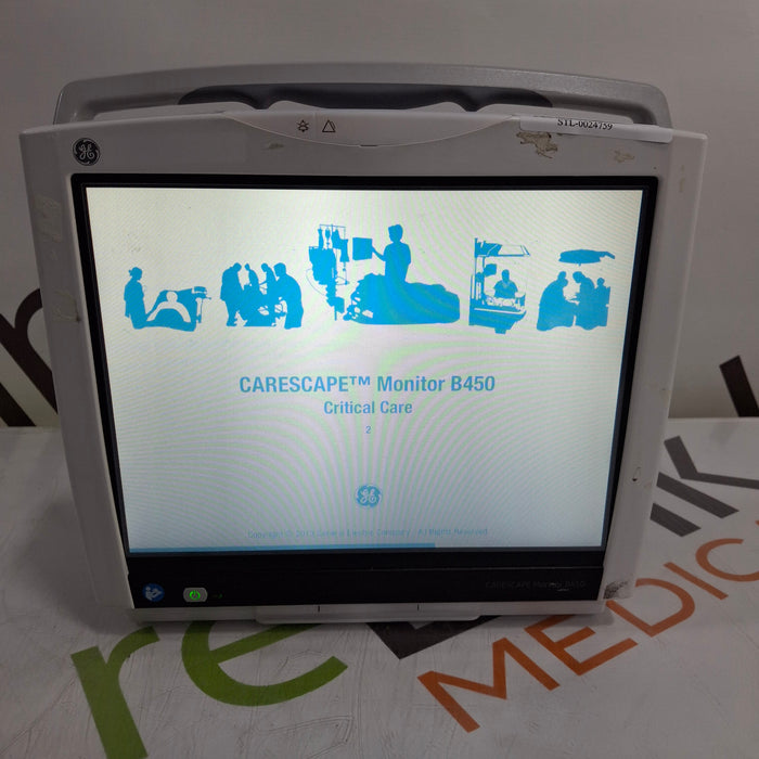 GE Healthcare Carescape B450 Patient Monitor