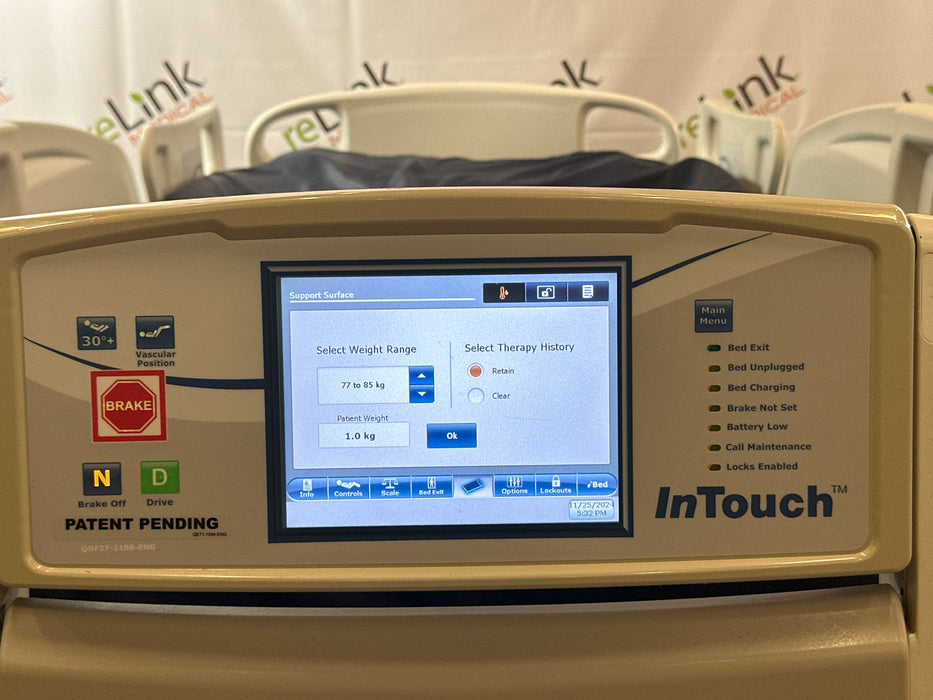 Stryker InTouch 2141 Critical Care Hospital Bed