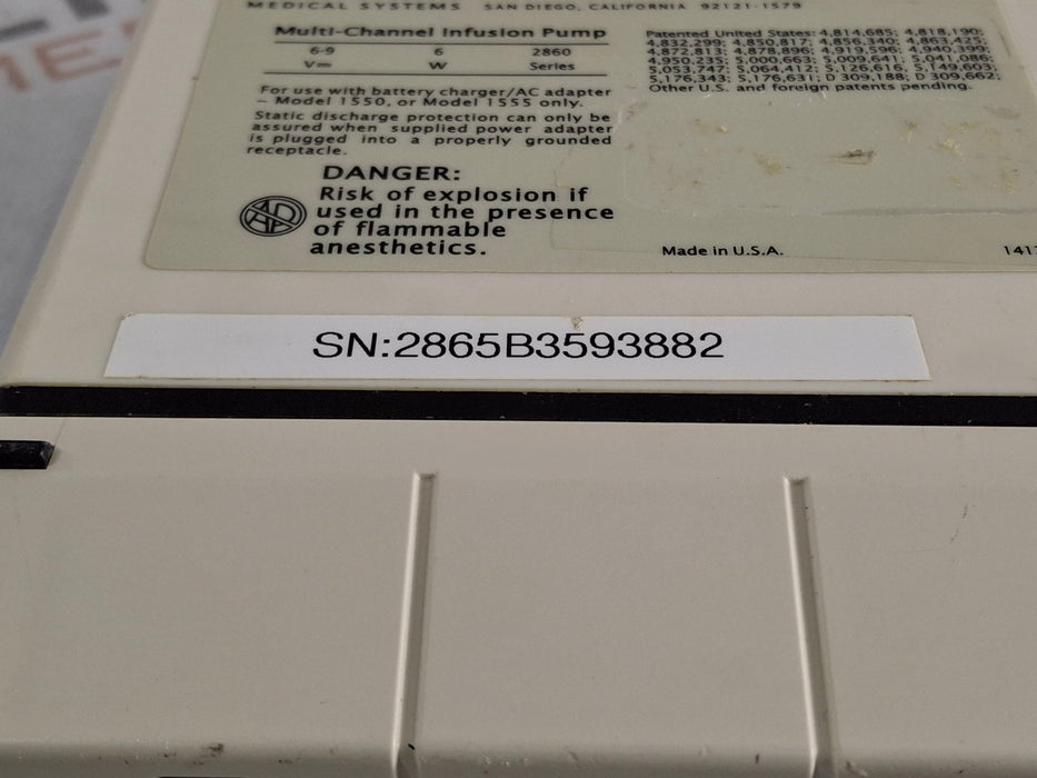 CareFusion Medsystem III 2865 Infusion Pump