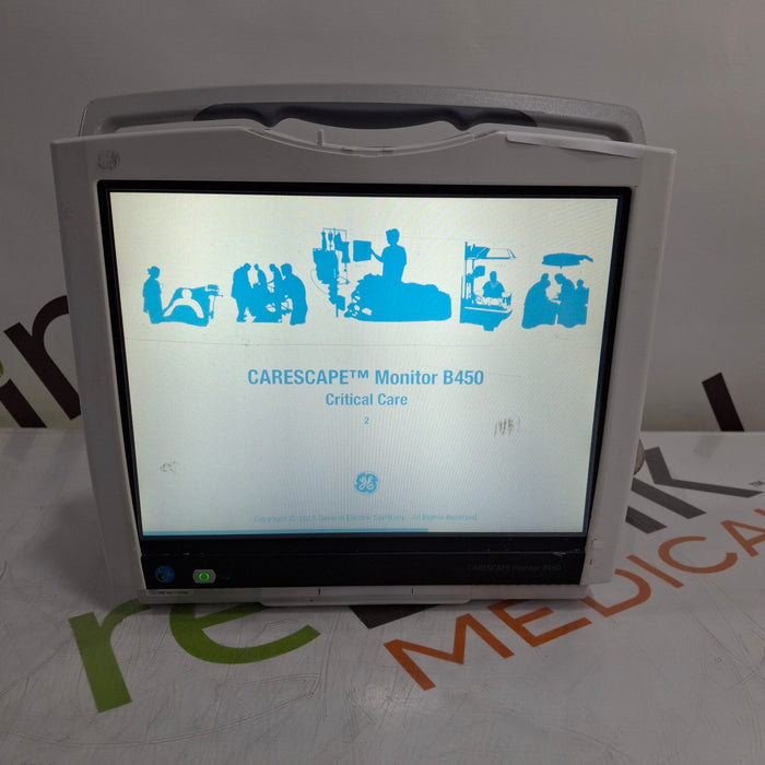 GE Healthcare Carescape B450 Patient Monitor