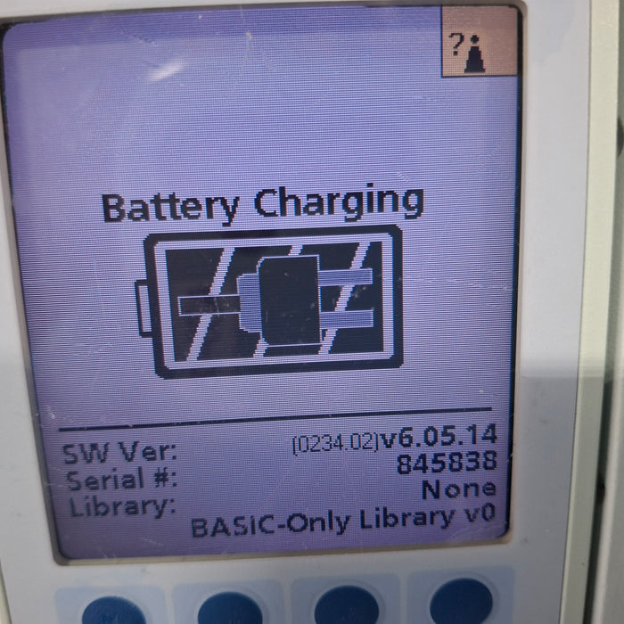 Baxter Sigma Spectrum 6.05.14 with A/B/G/N Battery Infusion Pump