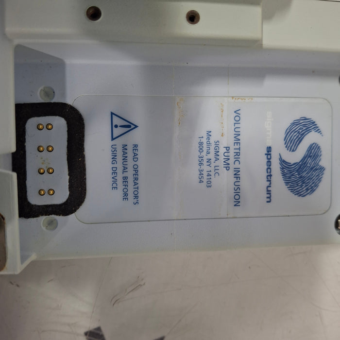 Baxter Sigma Spectrum 6.05.14 with A/B/G/N Battery Infusion Pump