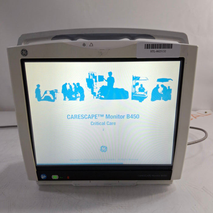 GE Healthcare Carescape B450 Patient Monitor