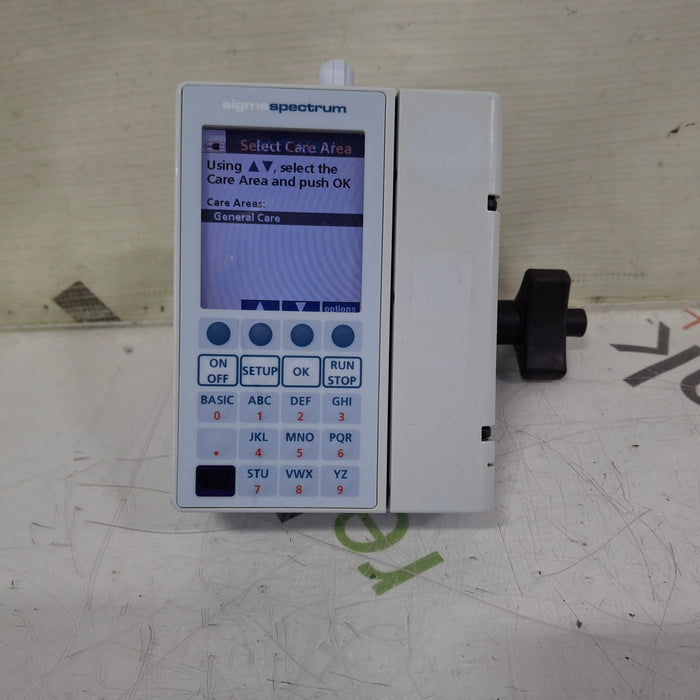 Baxter Sigma Spectrum 6.05.14 with B/G Battery Infusion Pump