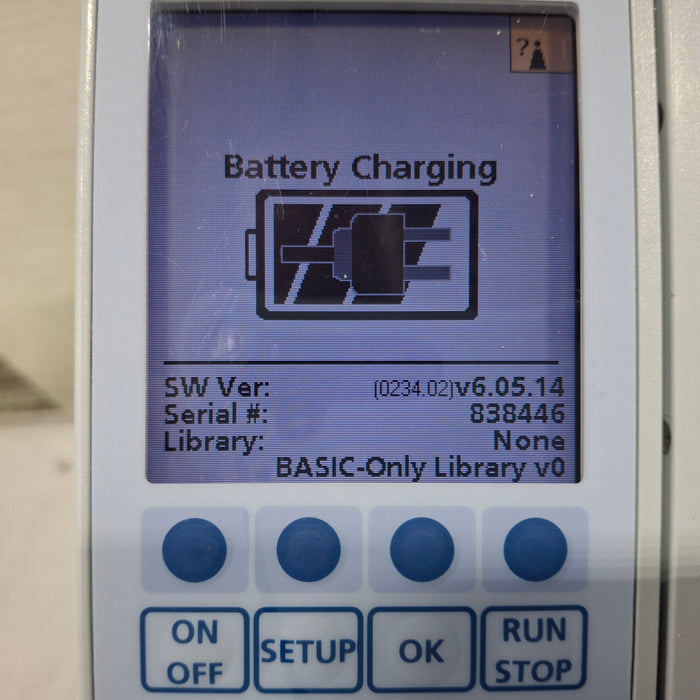 Baxter Sigma Spectrum 6.05.14 with B/G Battery Infusion Pump