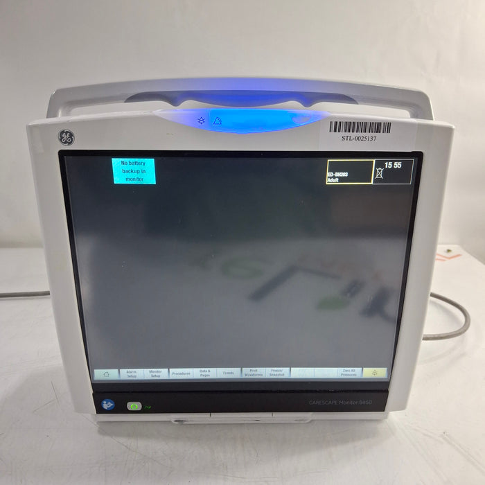 GE Healthcare Carescape B450 Patient Monitor