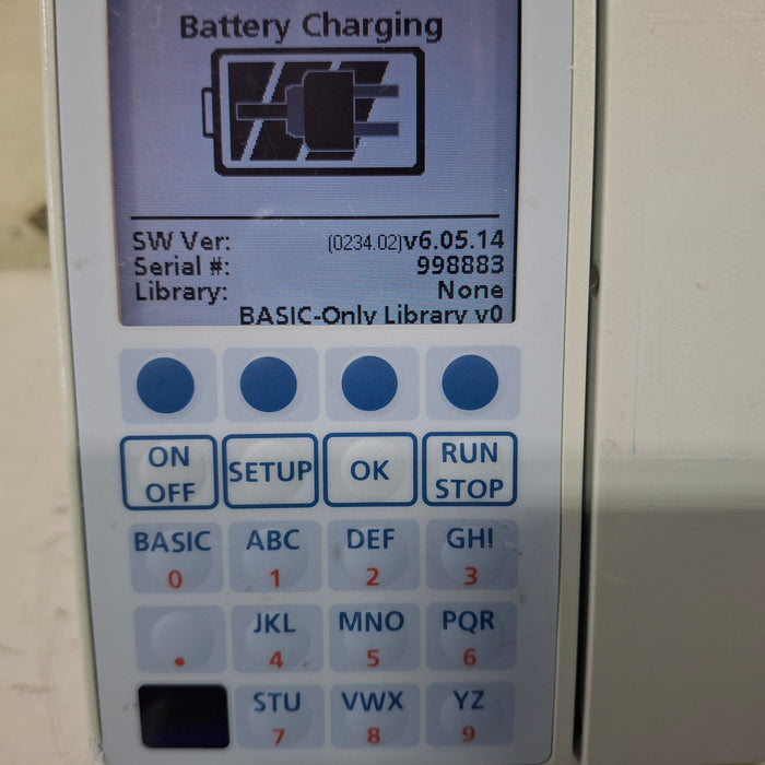 Baxter Sigma Spectrum 6.05.14 with B/G Battery Infusion Pump