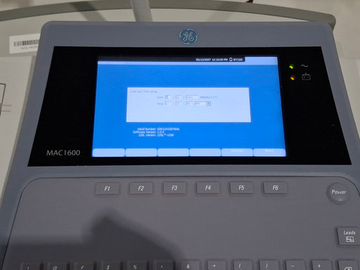 GE Healthcare GE Healthcare MAC 1600 ECG Cardiology reLink Medical