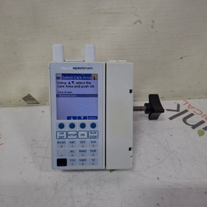 Baxter Sigma Spectrum 6.05.14 with A/B/G/N Battery Infusion Pump