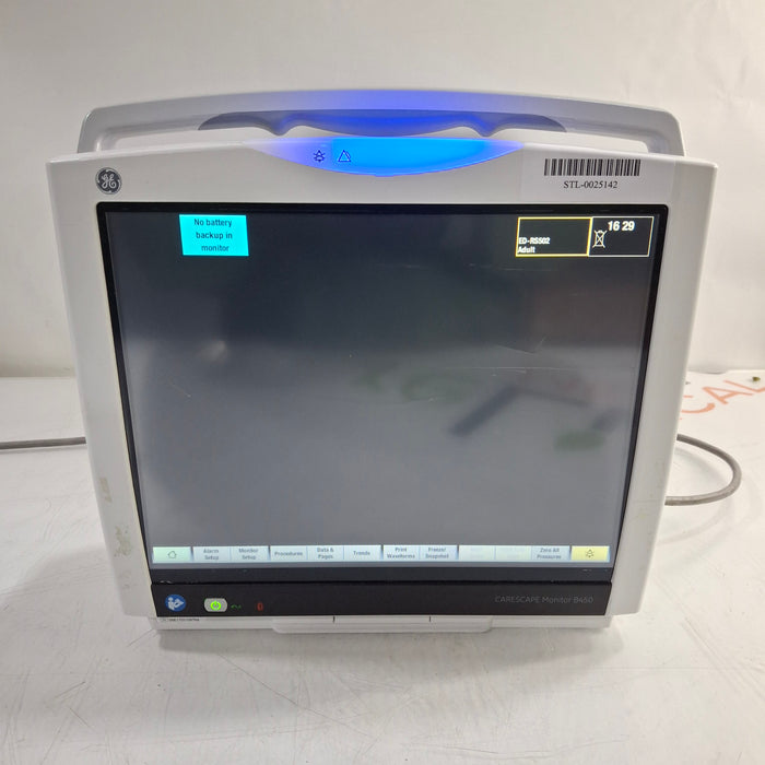 GE Healthcare GE Healthcare Carescape B450 Critical Care Patient Monitor Patient Monitors reLink Medical