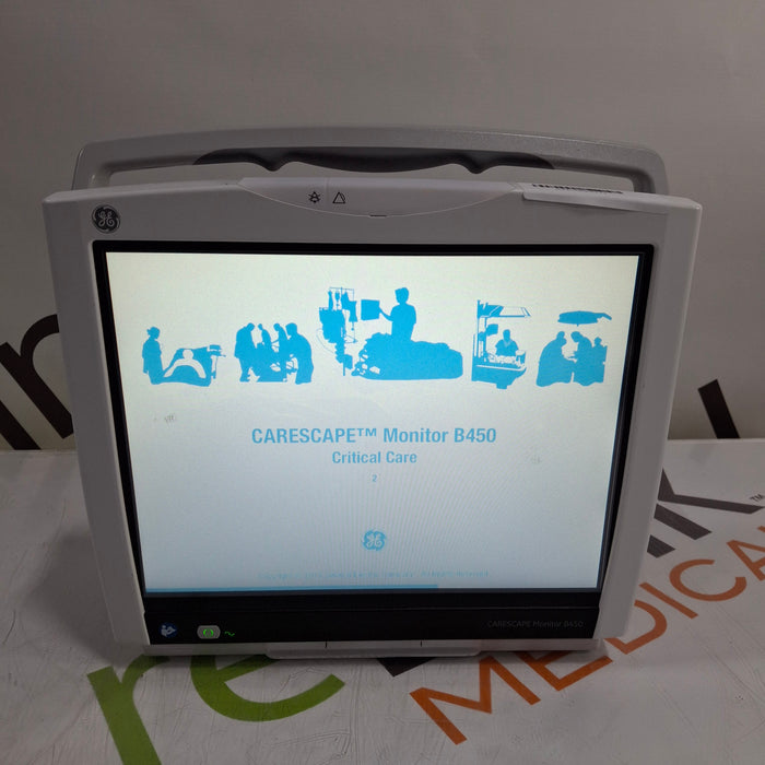 GE Healthcare GE Healthcare Carescape B450 Critical Care Patient Monitor Patient Monitors reLink Medical