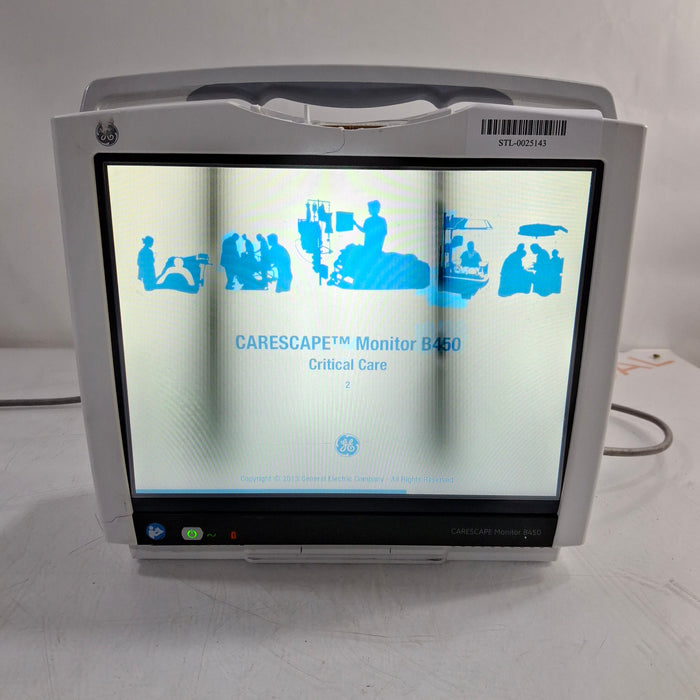 GE Healthcare GE Healthcare Carescape B450 Critical Care Patient Monitor Patient Monitors reLink Medical