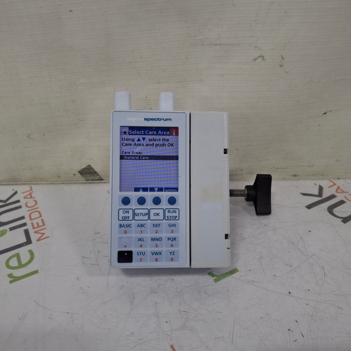 Baxter Sigma Spectrum 6.05.14 with A/B/G/N Battery Infusion Pump