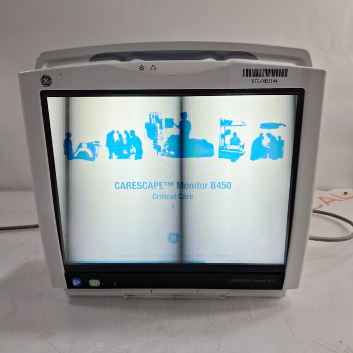 GE Healthcare GE Healthcare Carescape B450 Critical Care Patient Monitor Patient Monitors reLink Medical