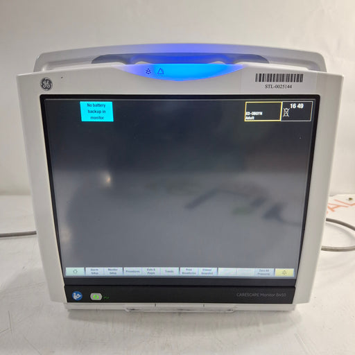 GE Healthcare GE Healthcare Carescape B450 Critical Care Patient Monitor Patient Monitors reLink Medical