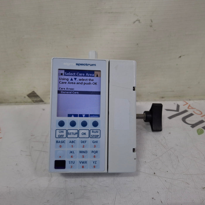 Baxter Sigma Spectrum 6.05.14 with B/G Battery Infusion Pump