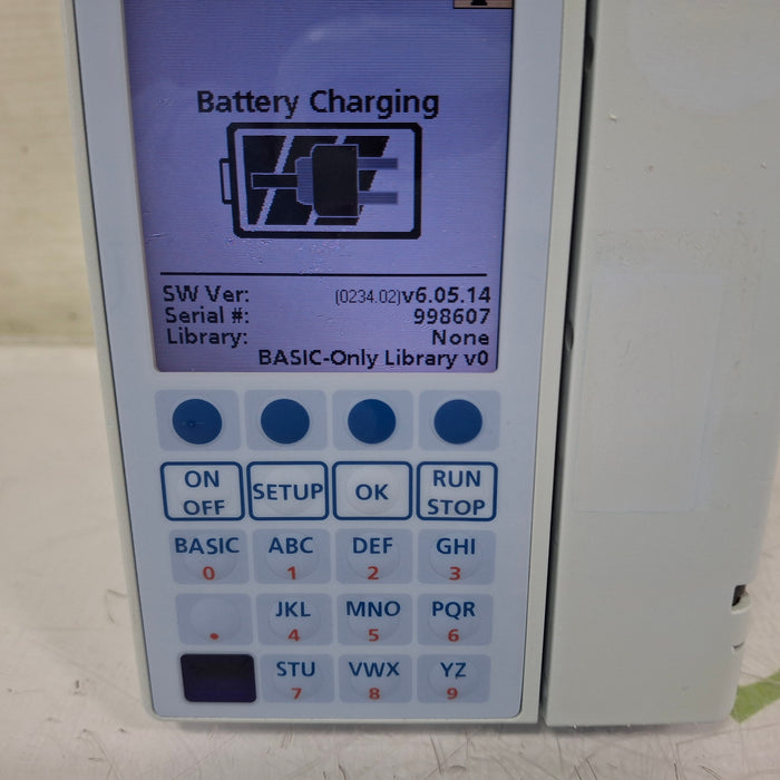 Baxter Sigma Spectrum 6.05.14 with B/G Battery Infusion Pump