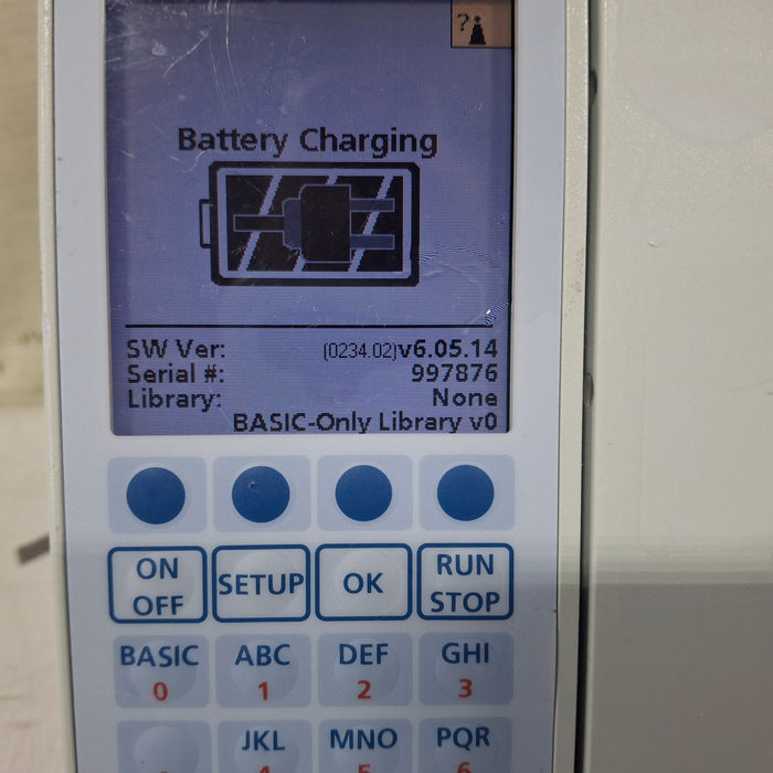 Baxter Sigma Spectrum 6.05.14 with A/B/G/N Battery Infusion Pump