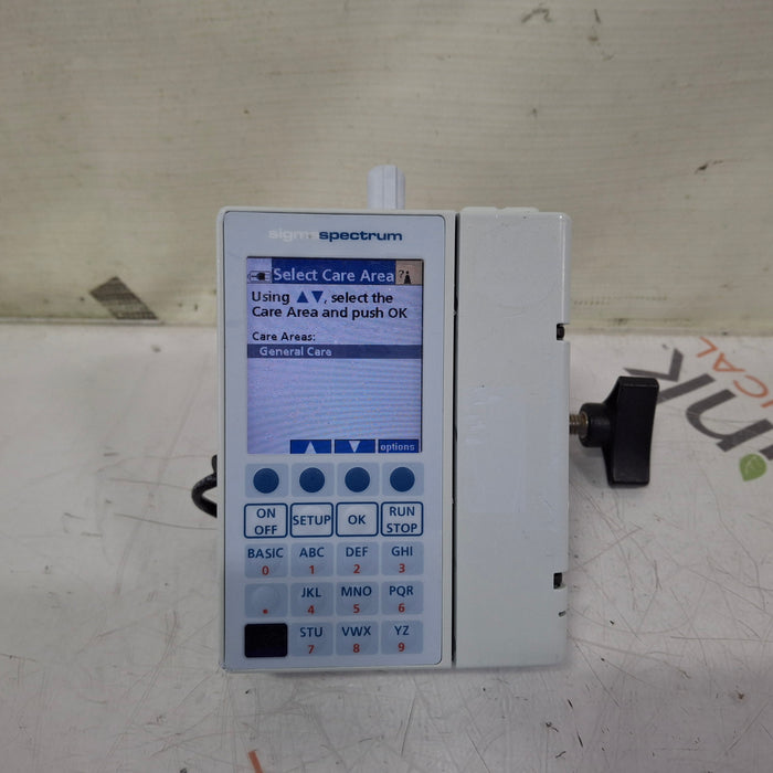 Baxter Sigma Spectrum 6.05.15 with B/G Battery Infusion Pump