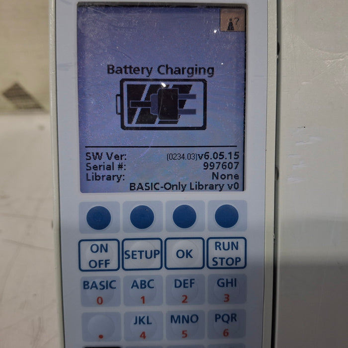 Baxter Sigma Spectrum 6.05.15 with B/G Battery Infusion Pump