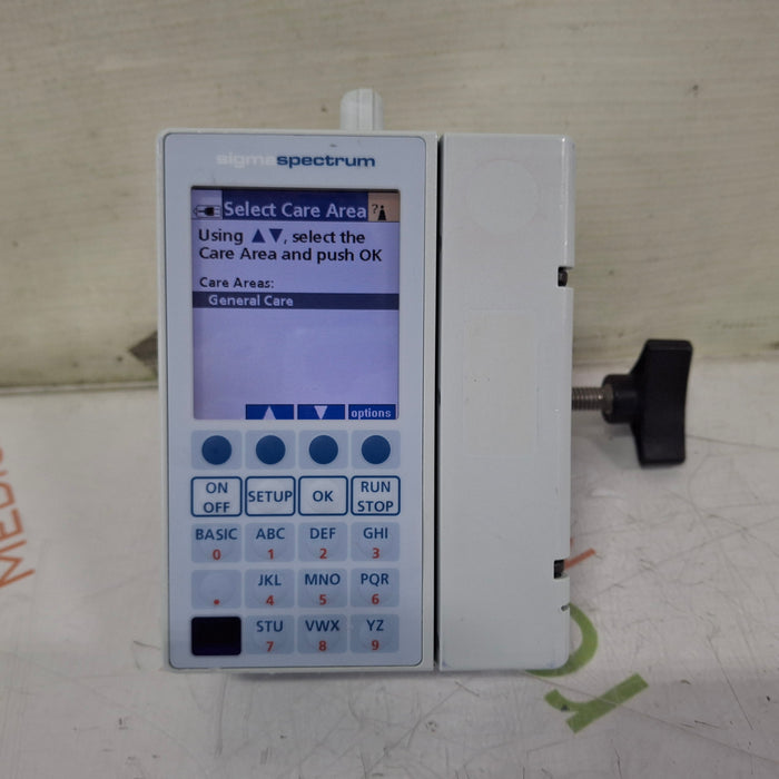 Baxter Sigma Spectrum 6.05.14 with B/G Battery Infusion Pump