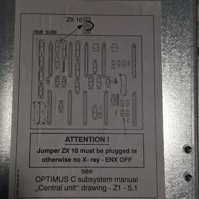 Philips 9890-000-02684 Dual Speed Rotor Control