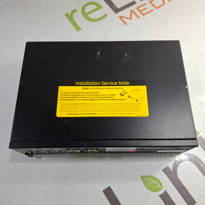 GE Healthcare MP100R Telemetry Server