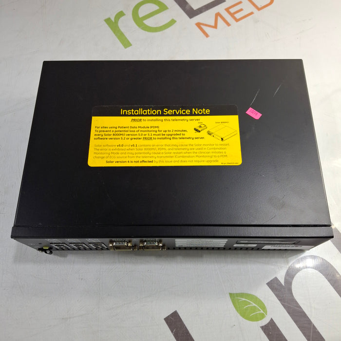 GE Healthcare MP100R Telemetry Server