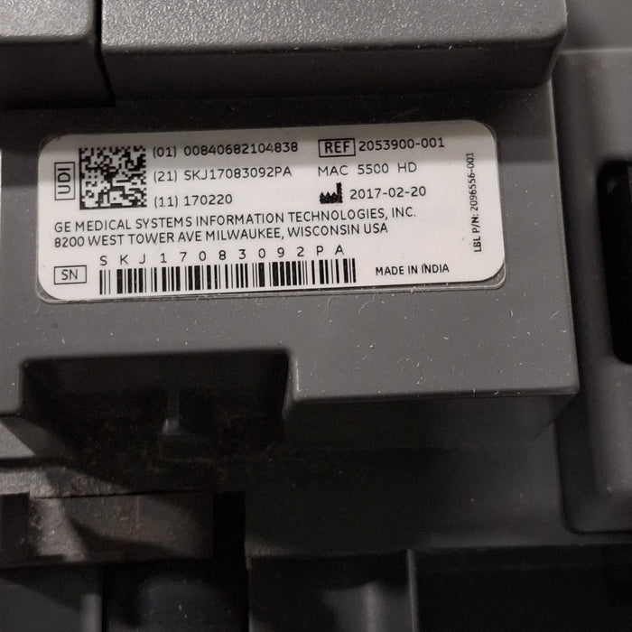 GE Healthcare MAC 5500 HD ECG without CAM Module