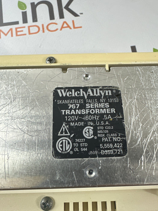 Welch Allyn 767 Series Transformer without Heads