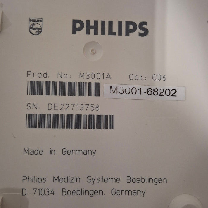 Philips M3001A-C06 Fast SpO2, NIBP, ECG, Temp, IBP MMS Module