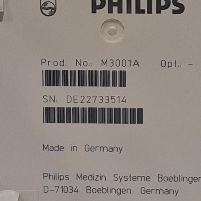 Philips M3001A-A01 Fast SpO2, NIBP, ECG MMS Module