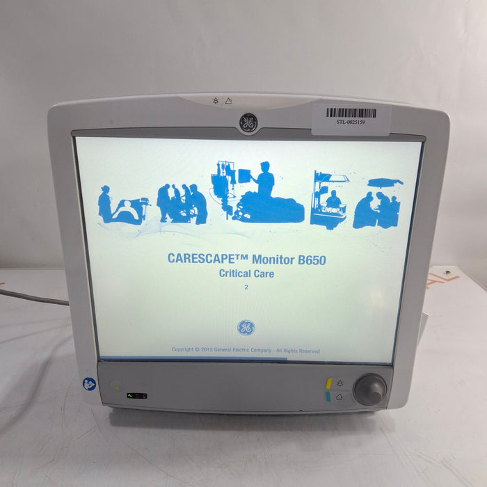 GE Healthcare Carescape B650 Patient Monitor