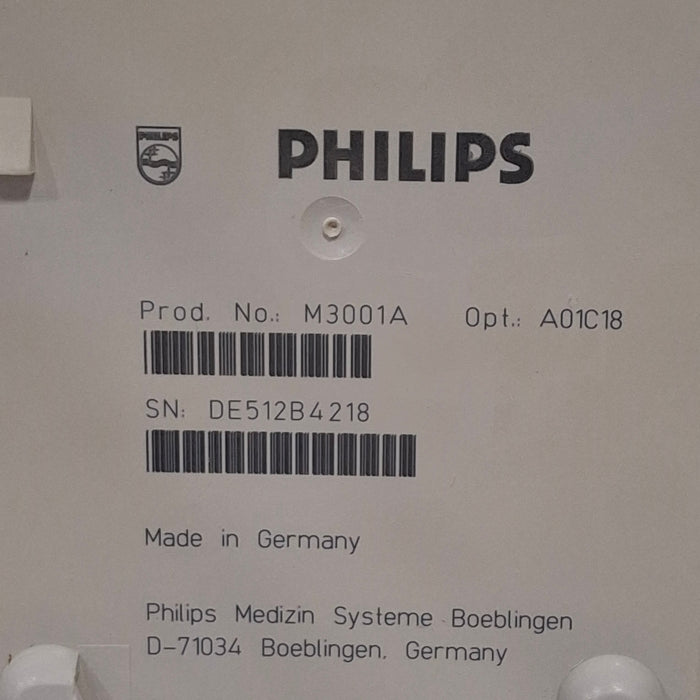 Philips M3001A-A01C18 Fast SpO2, NIBP, 12 lead ECG, Temp, IBP MMS Module