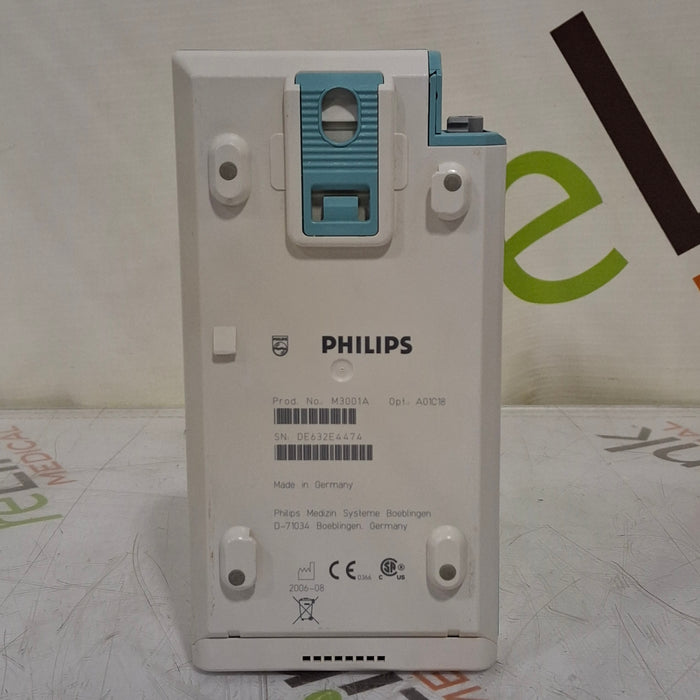 Philips M3001A-A01C18 Fast SpO2, NIBP, 12 lead ECG, Temp, IBP MMS Module