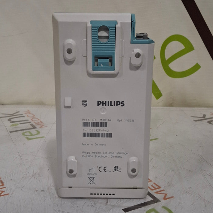 Philips M3001A-A01C18 Fast SpO2, NIBP, 12 lead ECG, Temp, IBP MMS Module