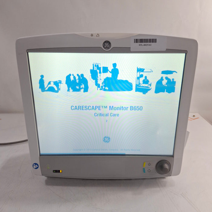 GE Healthcare Carescape B650 Patient Monitor