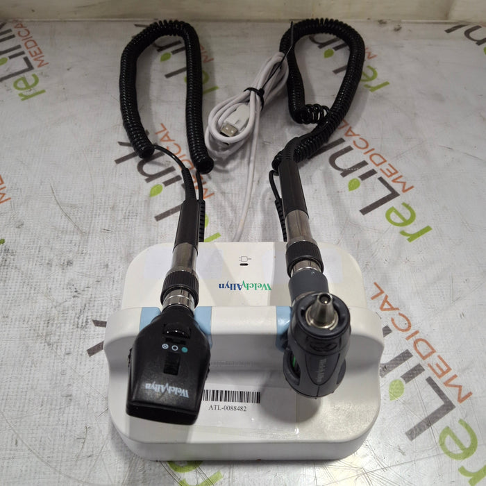 Welch Allyn 777 w/Heads Ophthalmoscope/Otoscope Wall Transformer