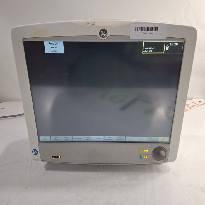 GE Healthcare Carescape B650 Patient Monitor