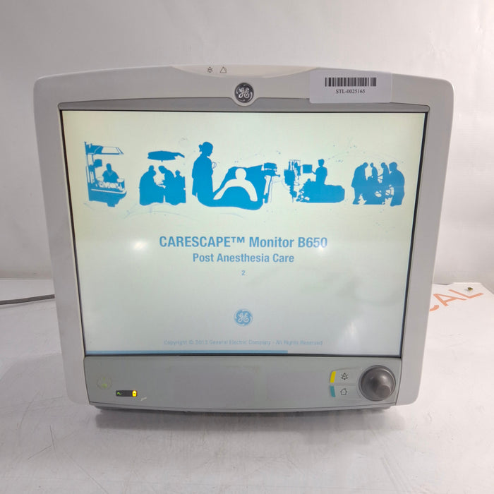 GE Healthcare Carescape B650 Patient Monitor